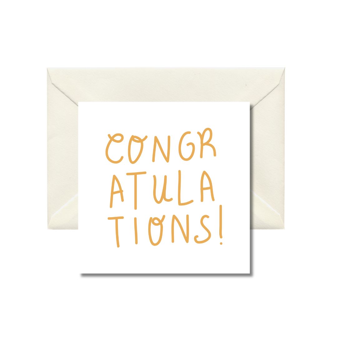 Congratulations Greeting Card