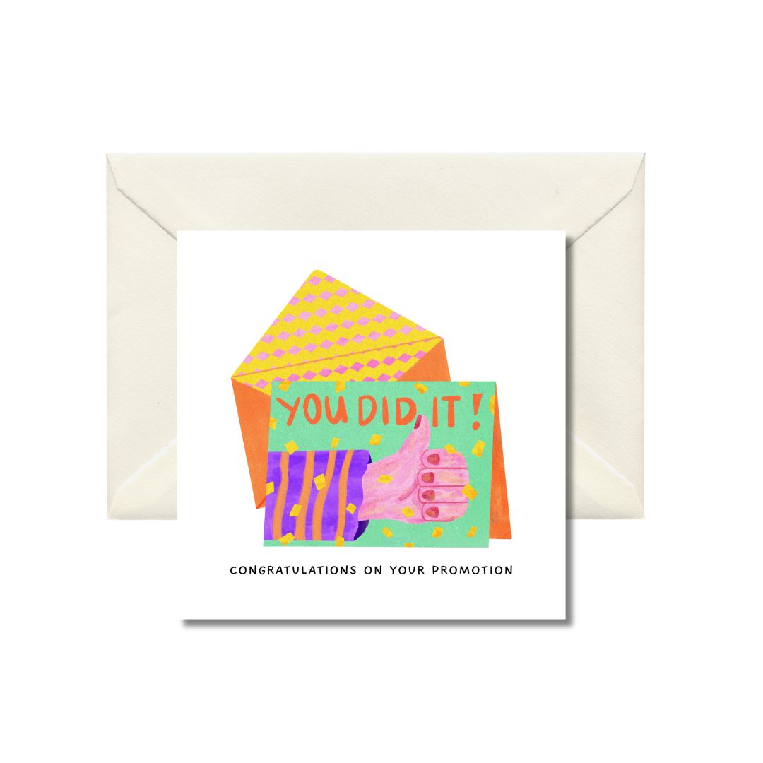 You Did It Congratulations Card
