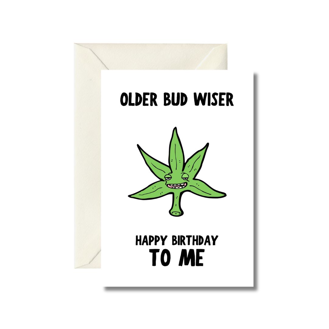 Older Bud Wiser Birthday Card