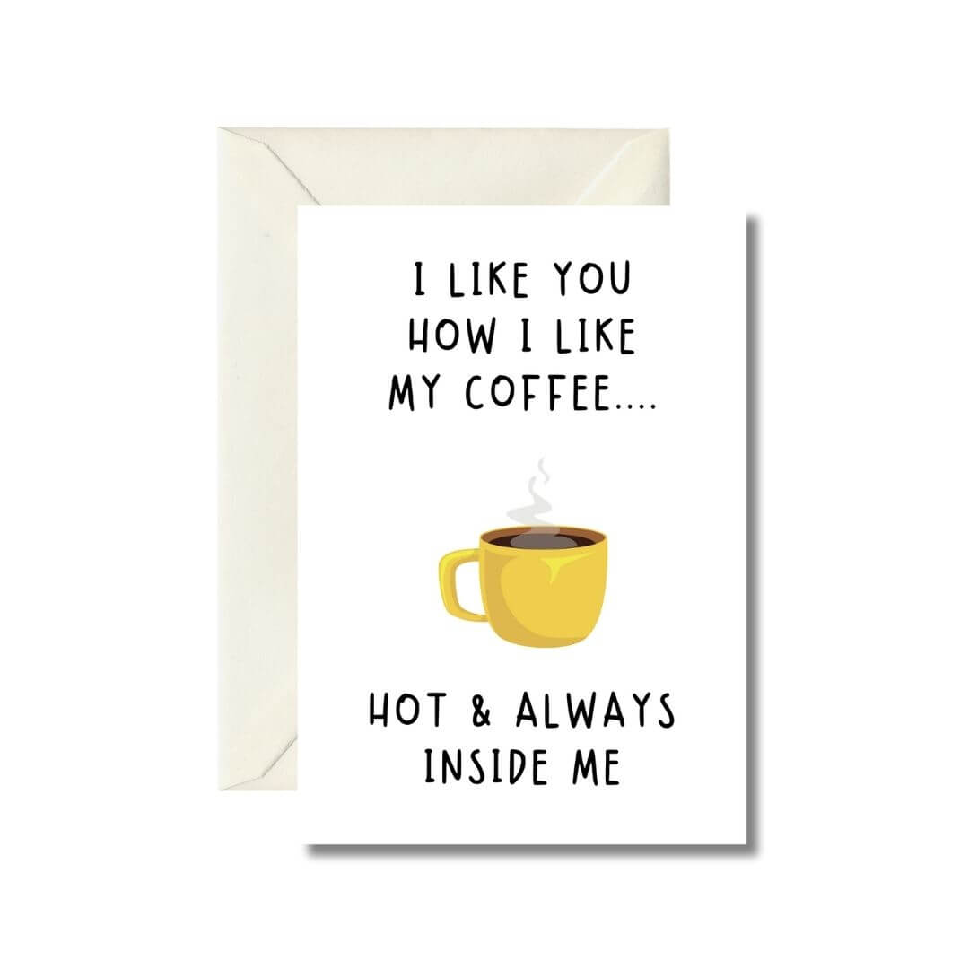 Coffee Love Greeting Card