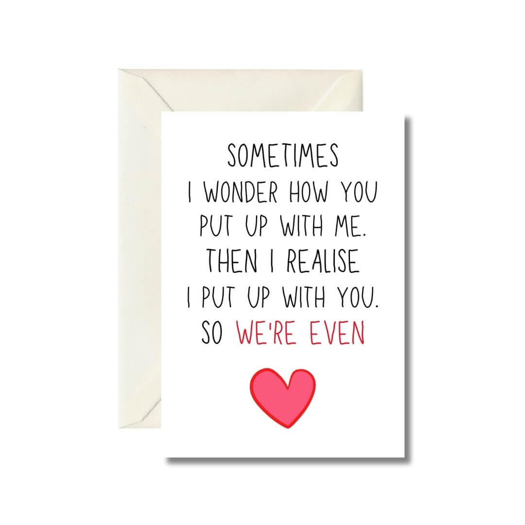 Funny Love Greeting Card