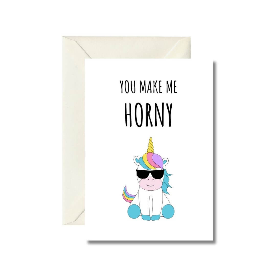 Unicorn Pun Greeting Card