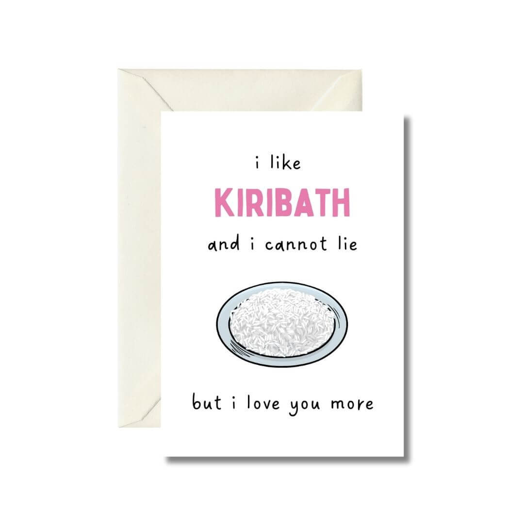 Kiribath Greeting Card