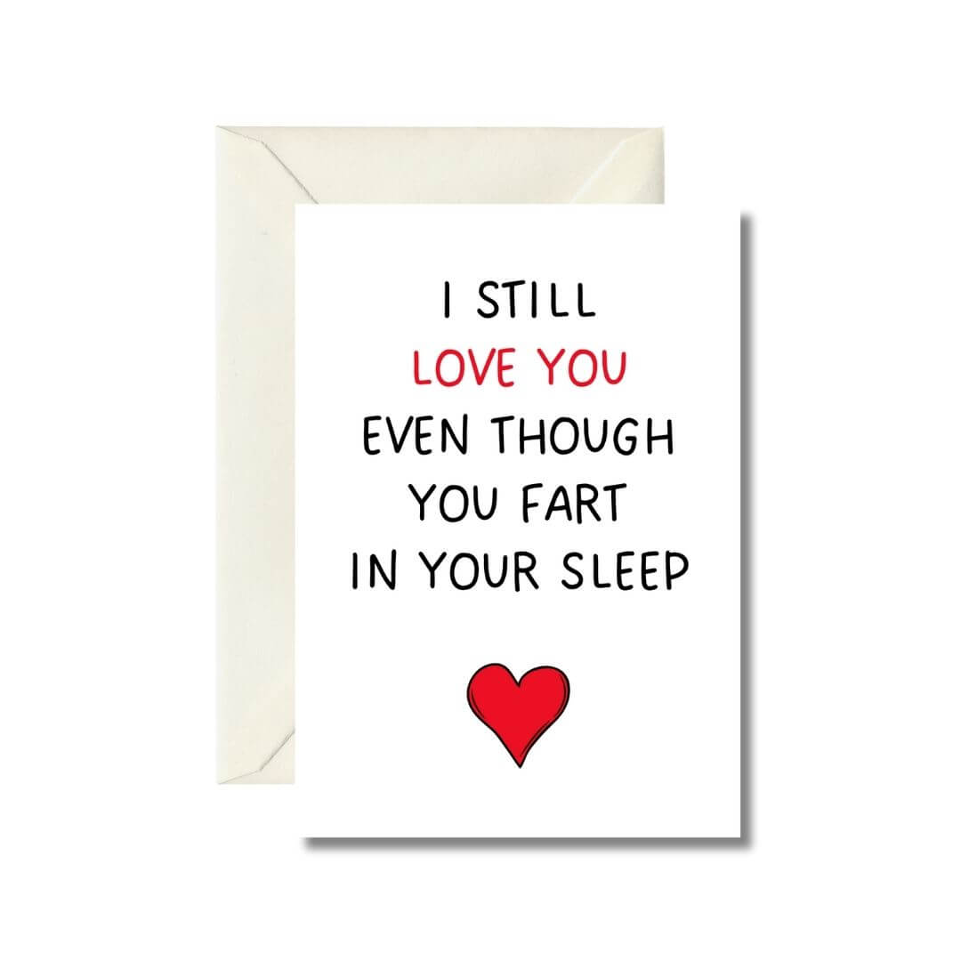 Humorous Love Greeting Card