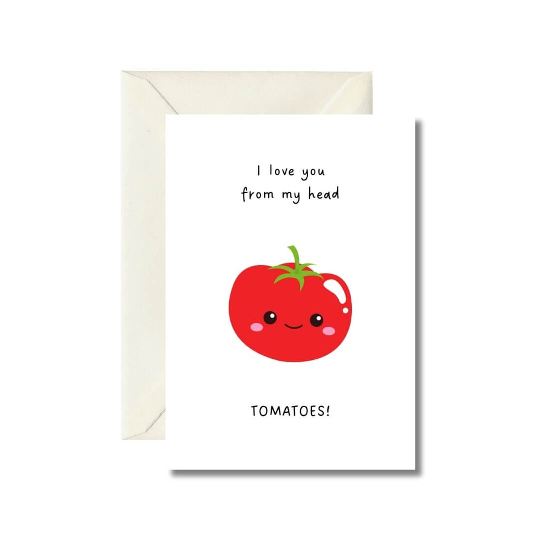 Tomato Love Greeting Card