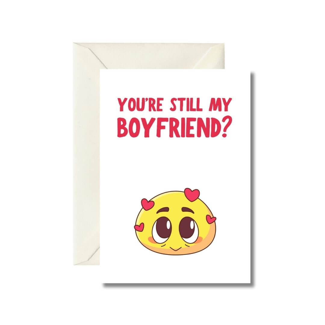 Cheeky Love Emoji Greeting Card