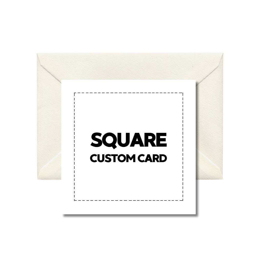Square Custom Greeting Card