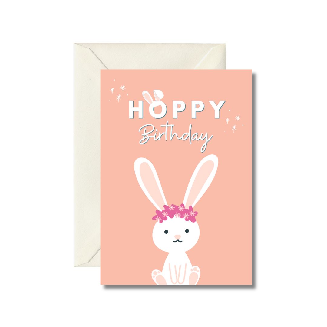 Hoppy Birthday Card