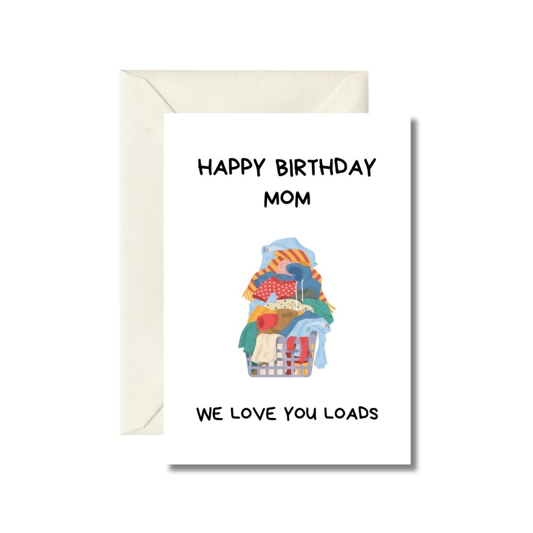 Happy Birthday Mom Greeting Card
