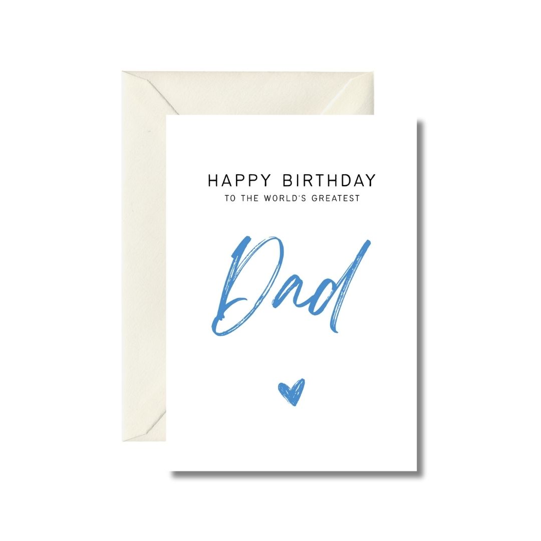 Happy Birthday Dad Card