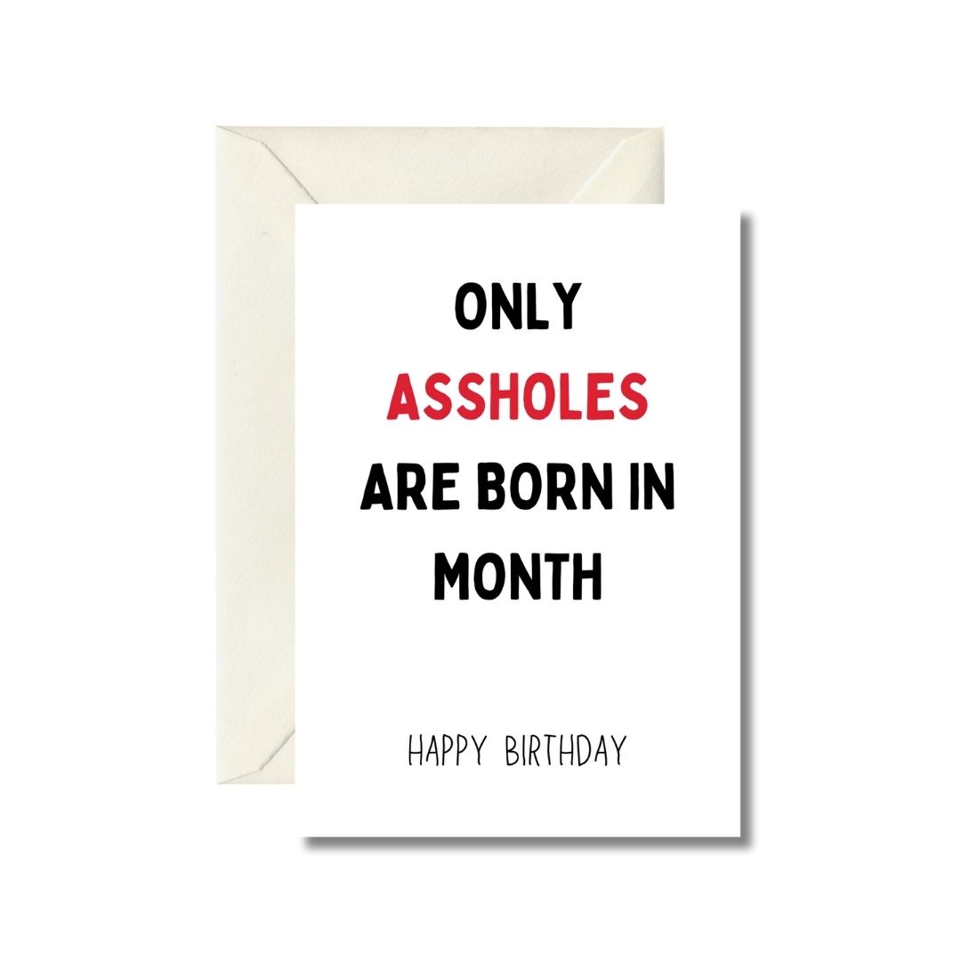Humorous Birthday Card