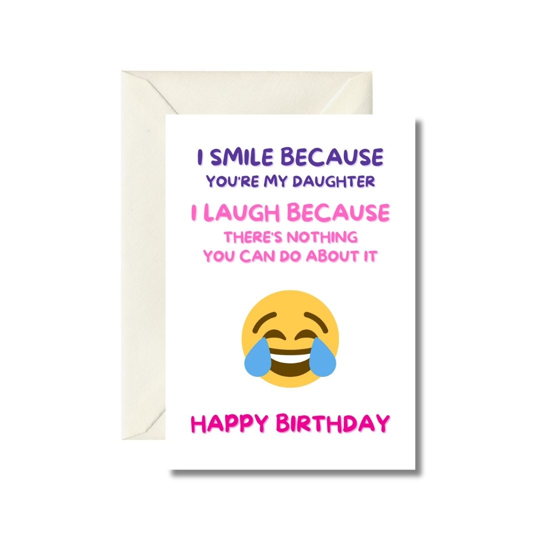 Daughter Birthday Greeting Card