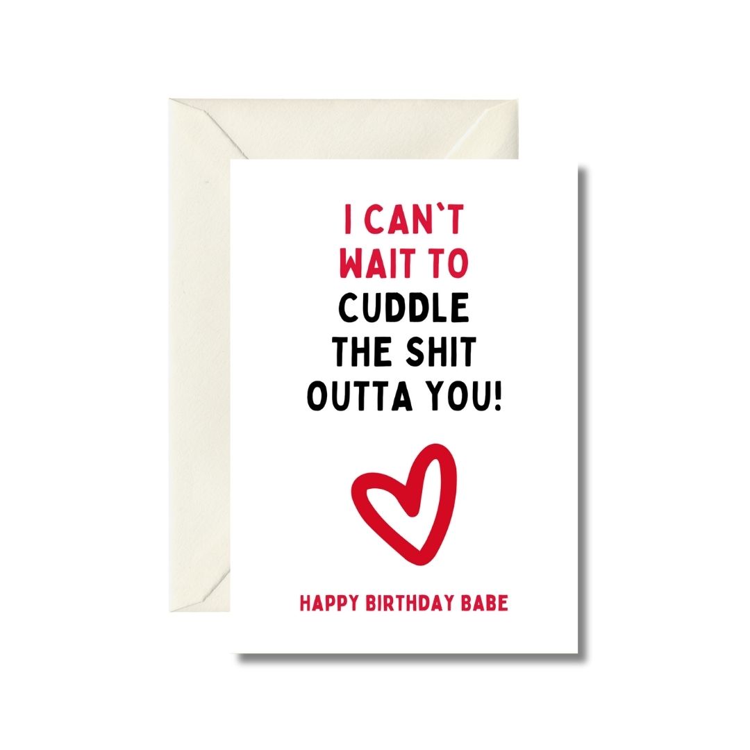 Romantic Birthday Greeting Card