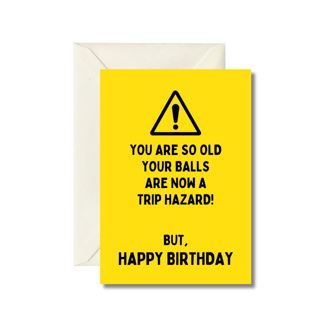 Humorous Birthday Greeting Card