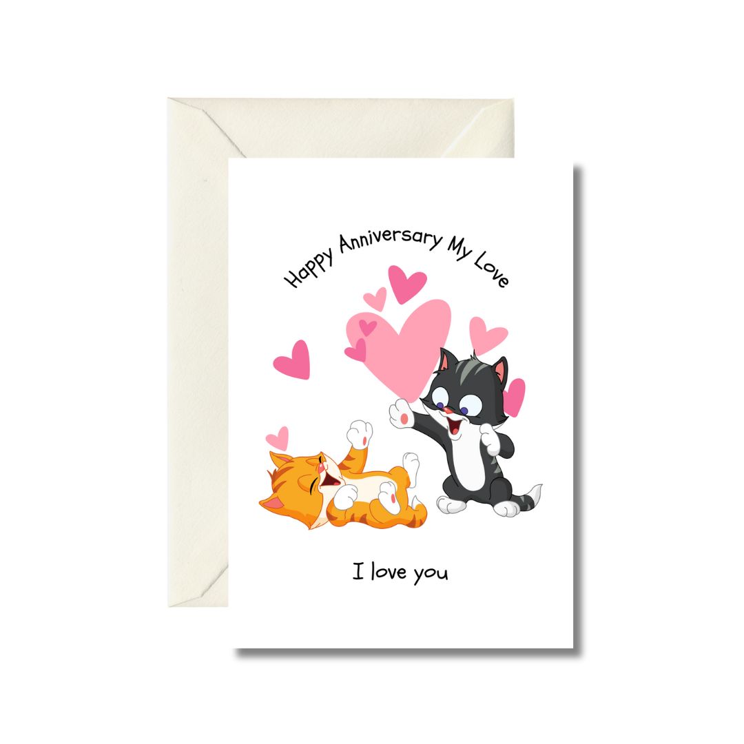 Happy Anniversary My Love Greeting Card