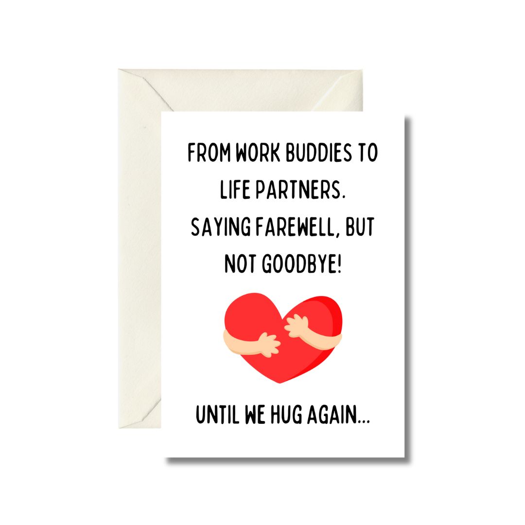 Farewell But Not Goodbye Card