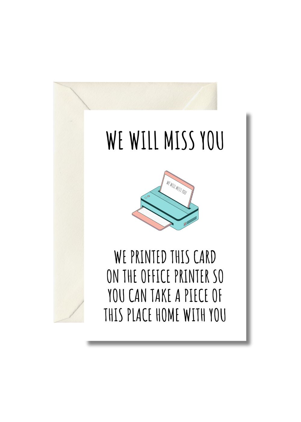 Farewell Office Humor Card