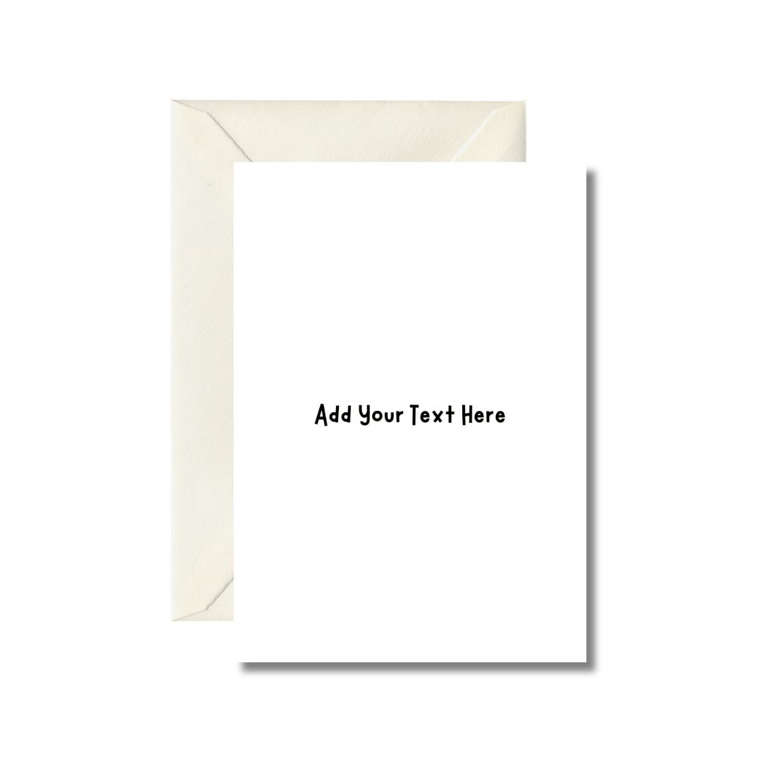 Touch Your Privates Greeting Card – Image 1