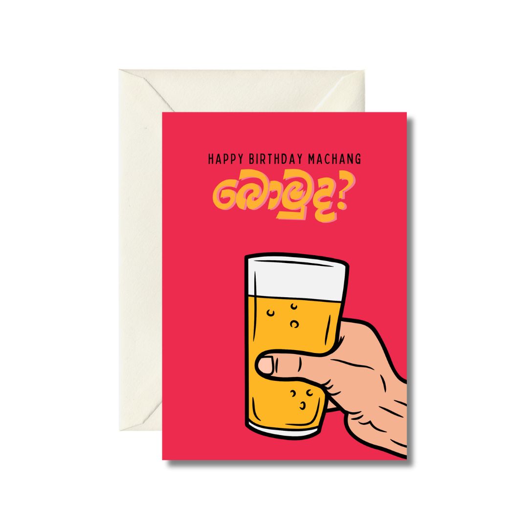 Happy Birthday Beer Card