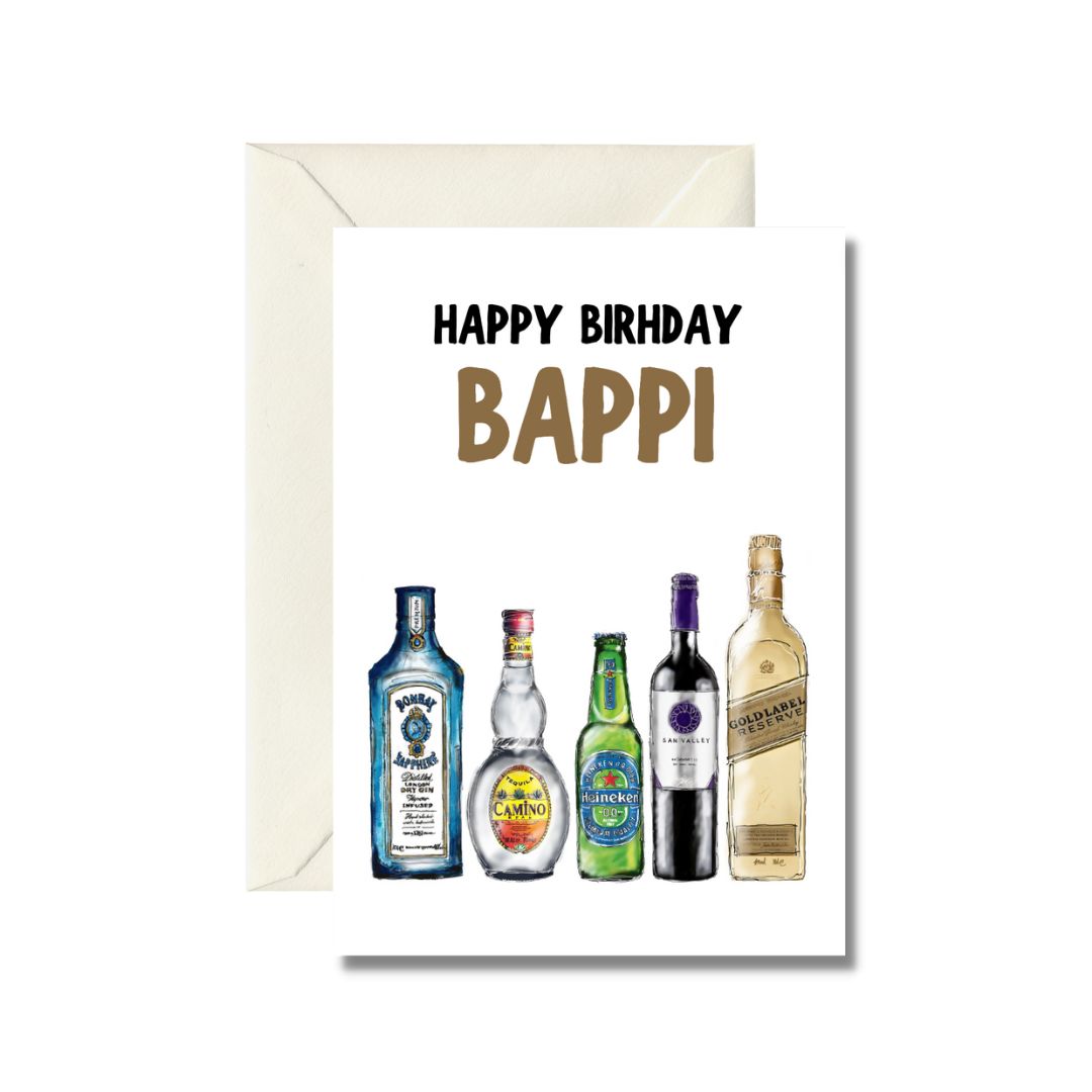 Happy Birthday Bappi Greeting Card