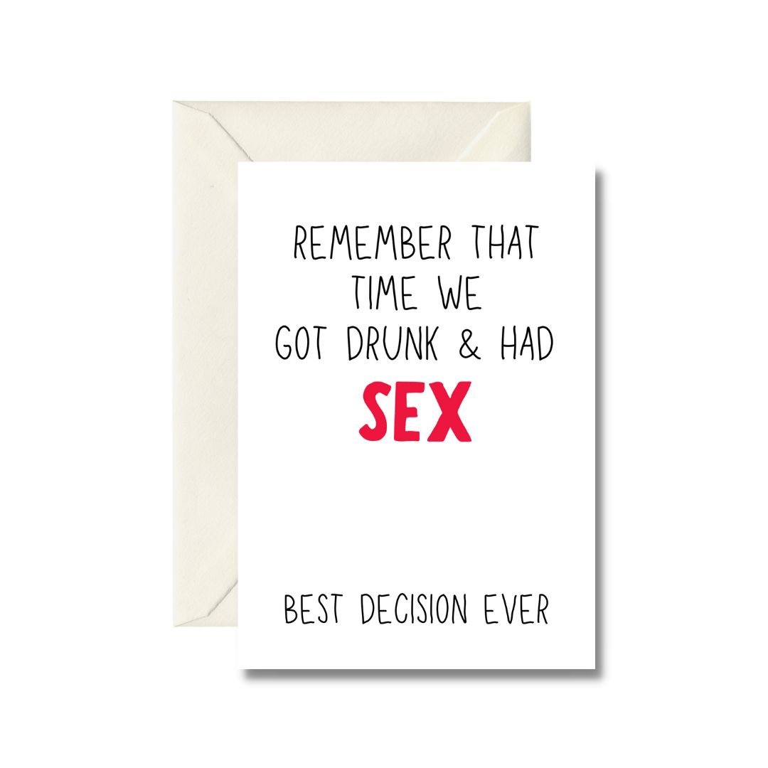 Main image of Funny Romantic Greeting Card