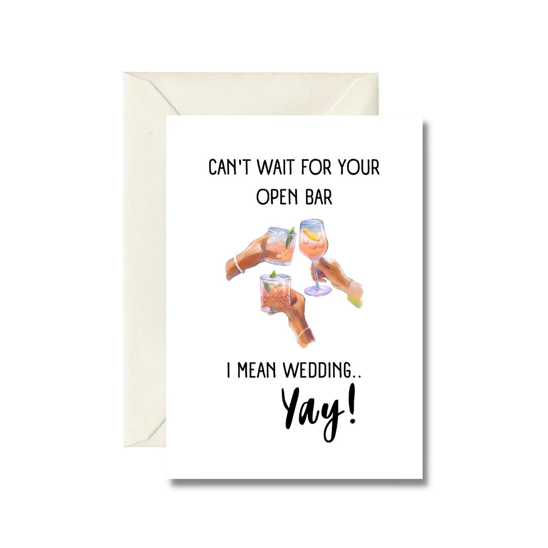 Wedding Humor Greeting Card