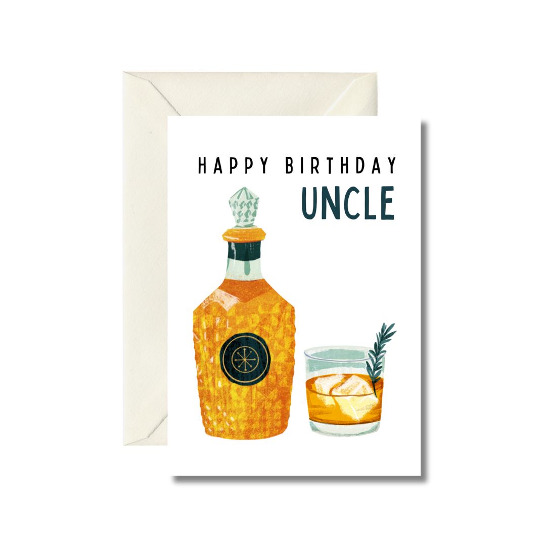 Happy Birthday Uncle Greeting Card