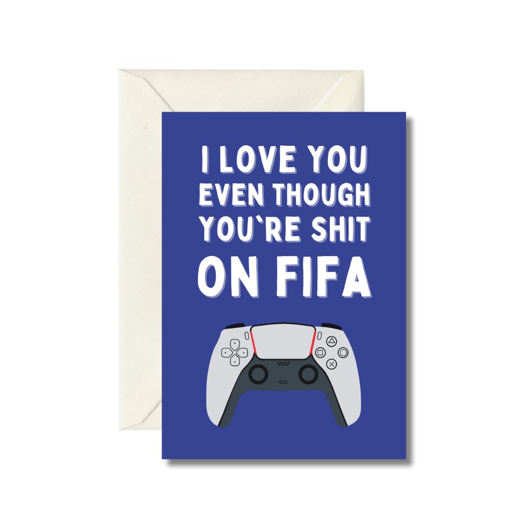 Funny Gaming Greeting Card