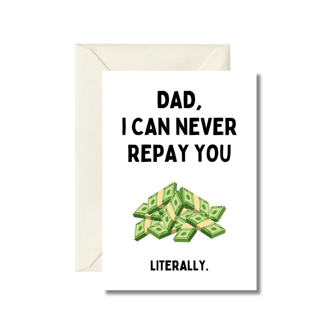 Humorous Dad Greeting Card