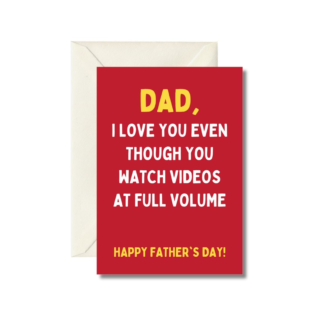 Humorous Father's Day Card
