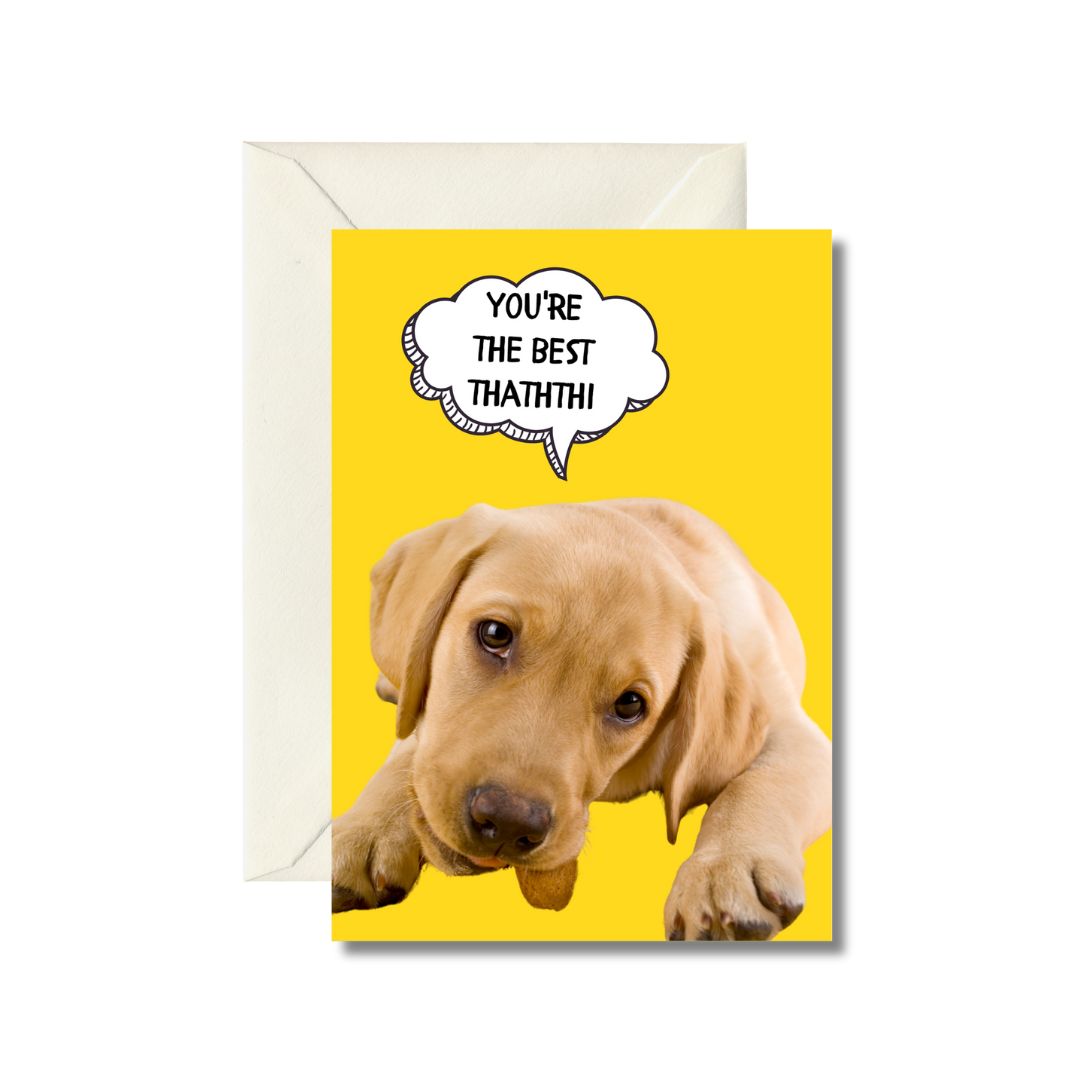 You're the Best Thaththi Greeting Card