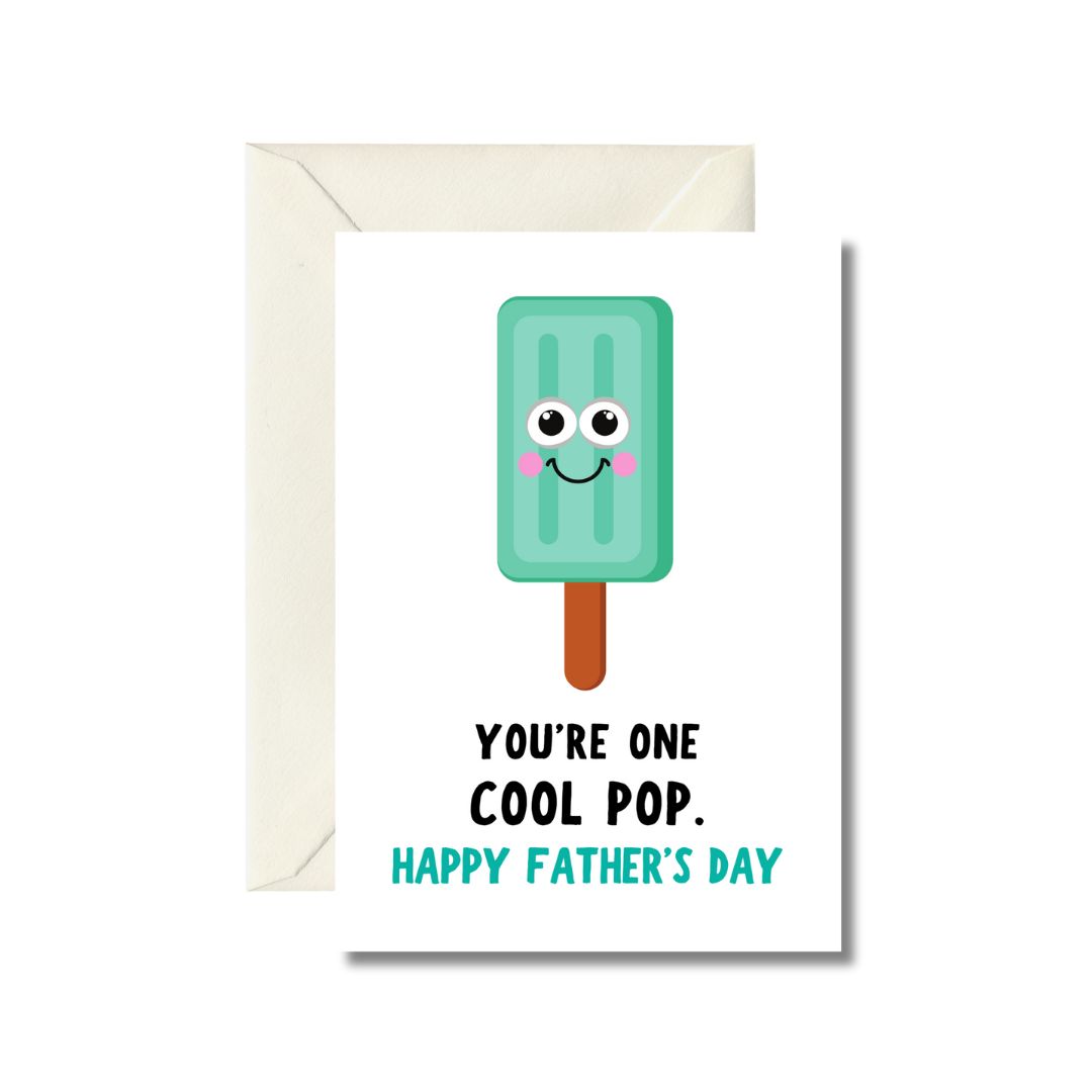 Cool Pop Father's Day Card