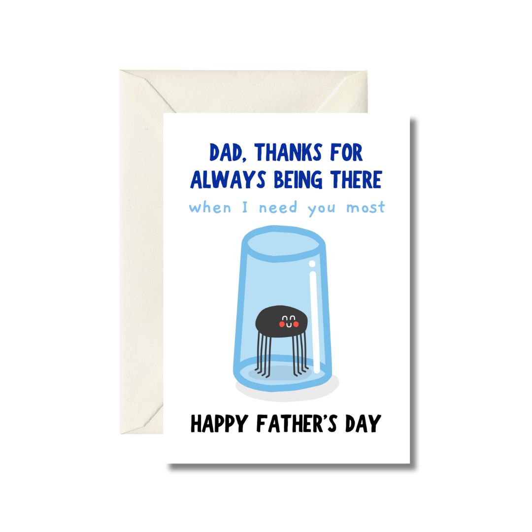 Funny Father's Day Card - Thanks Dad