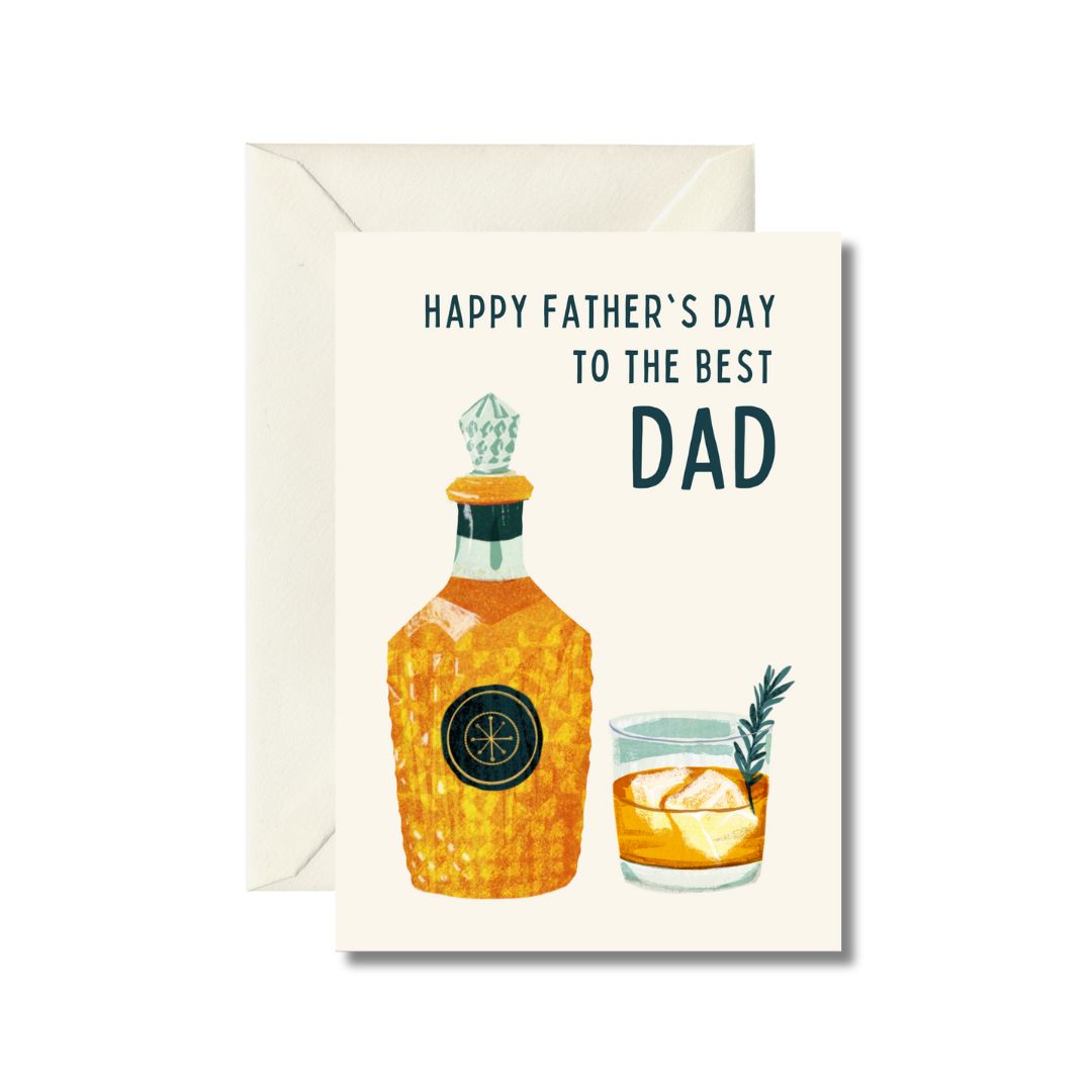 Happy Father's Day Whiskey Card