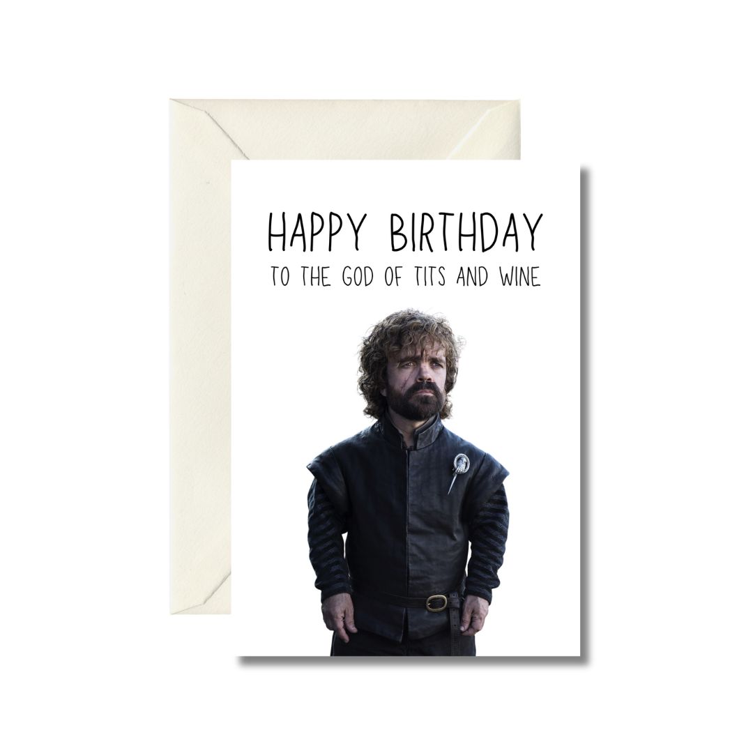Happy Birthday Card for Fantasy Series Fans