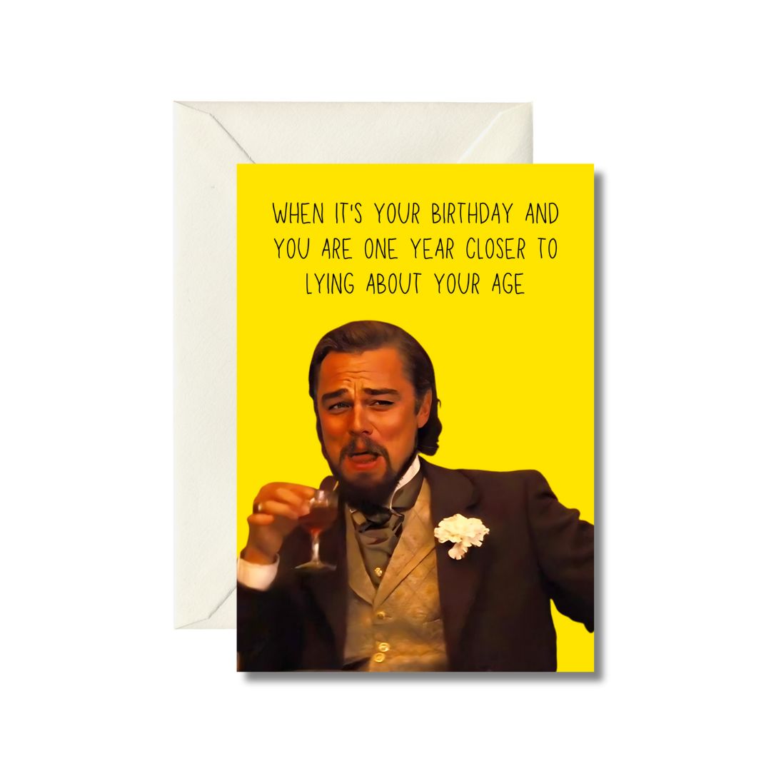 Humorous Birthday Card