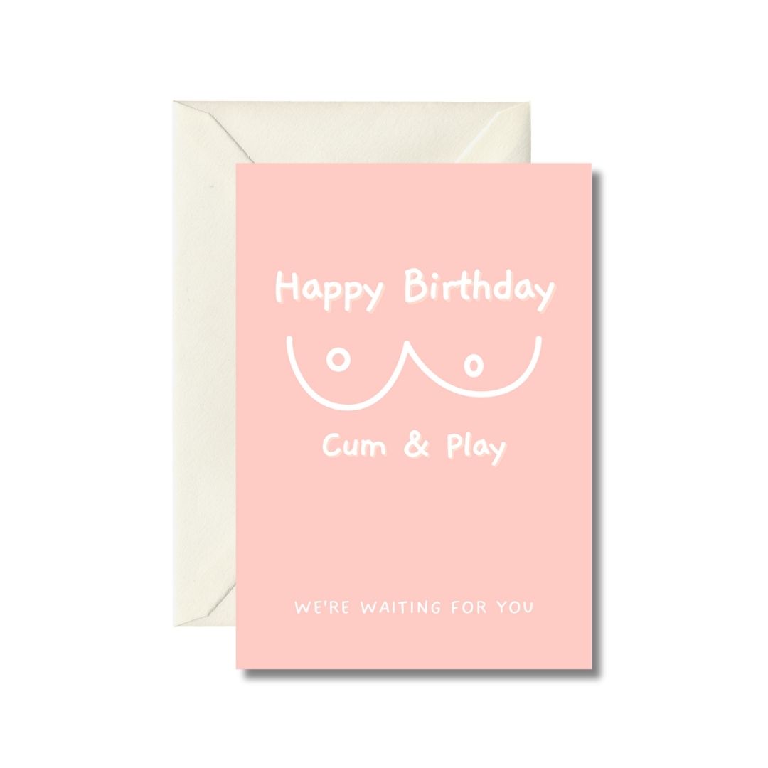 Playful Happy Birthday Card