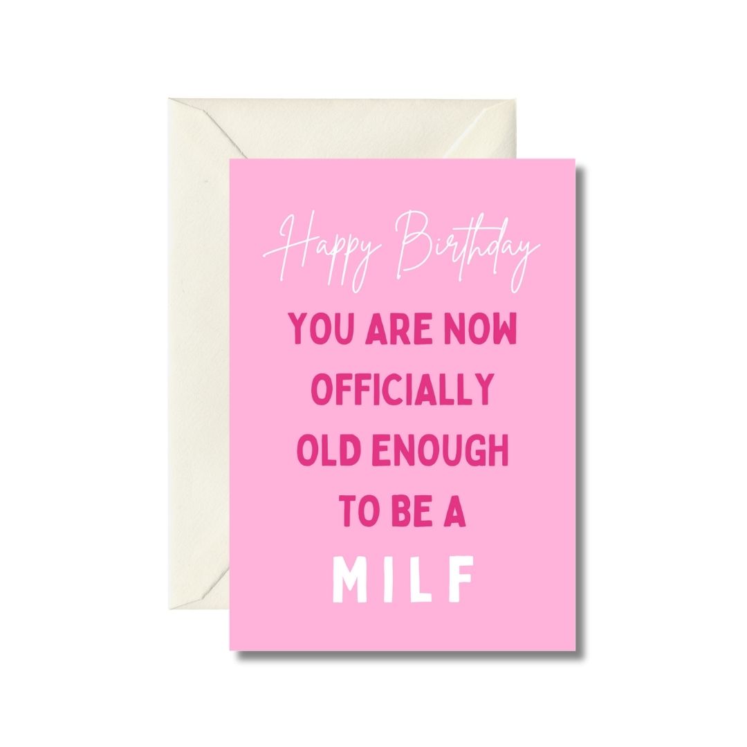 Humorous Birthday Greeting Card