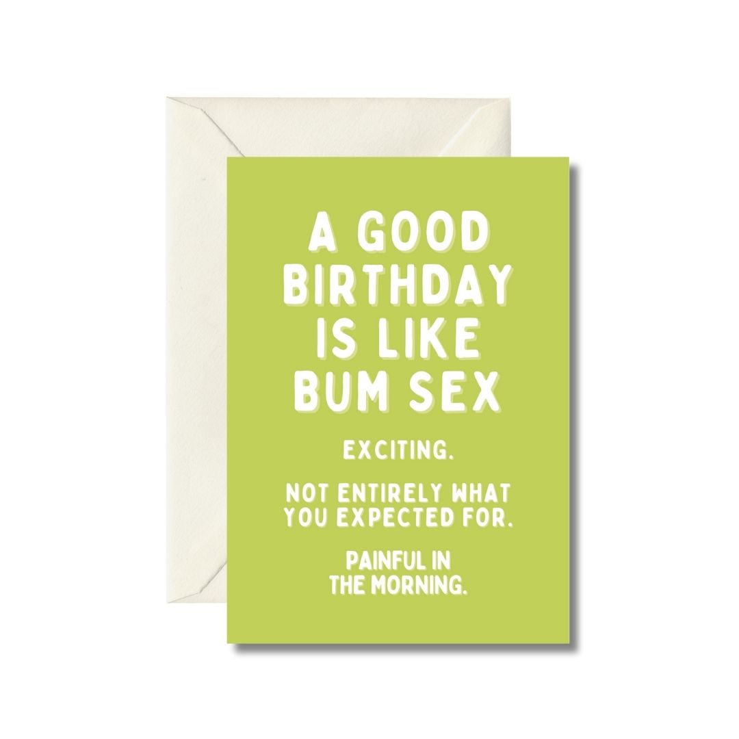 Humorous Birthday Card