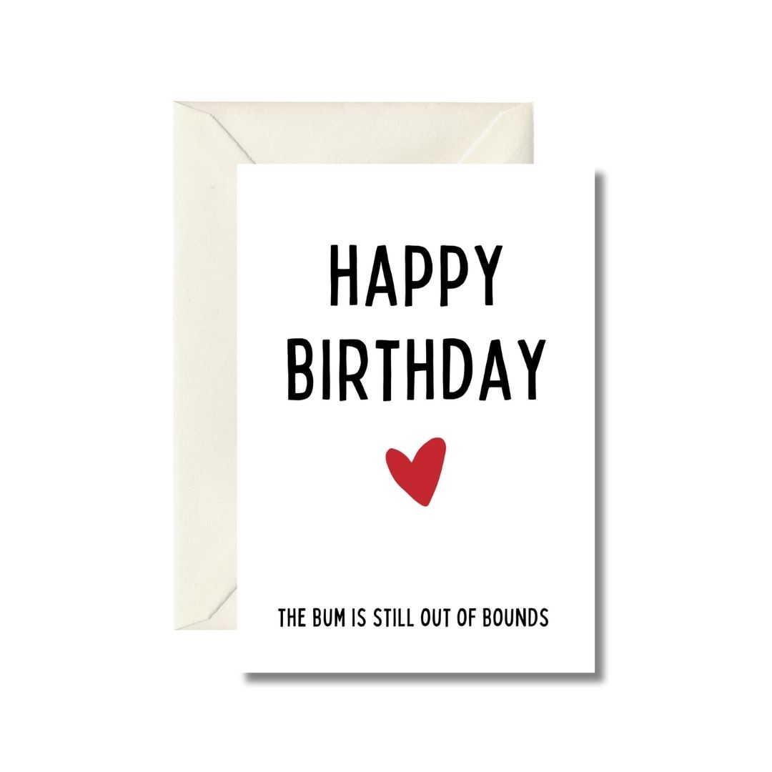 Main image of Humorous 'Happy Birthday' Greeting Card