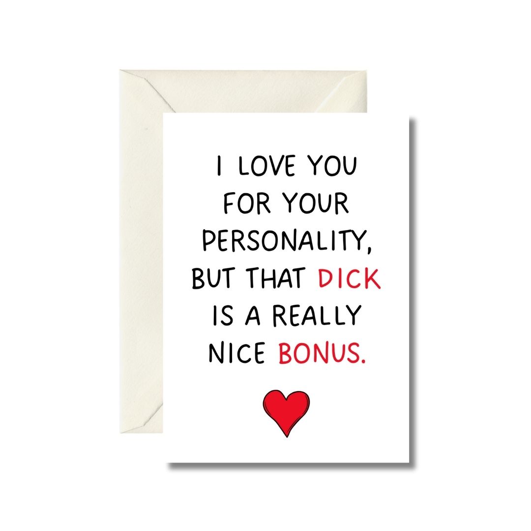Funny Romantic Greeting Card