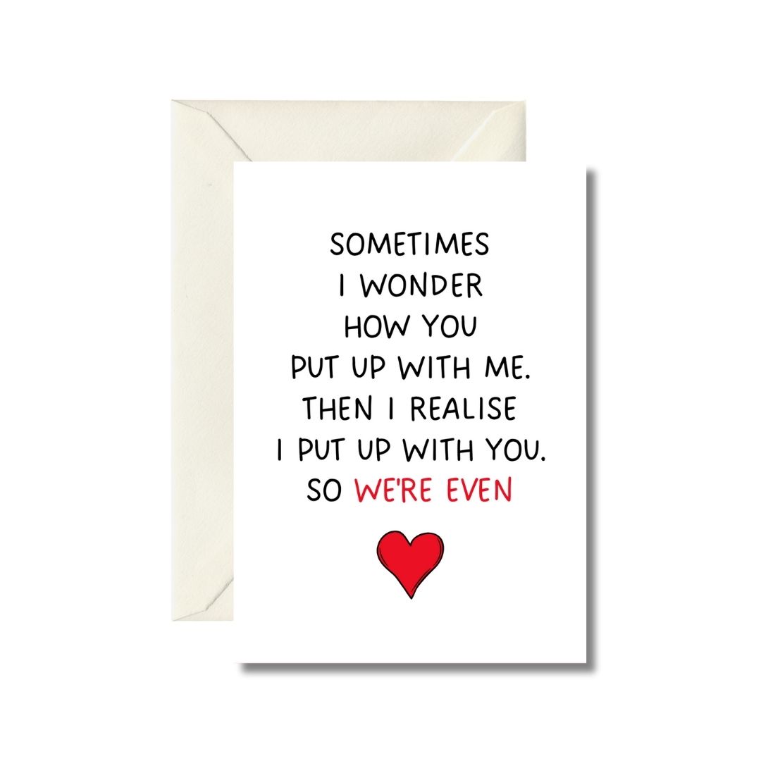 Humorous Love Greeting Card