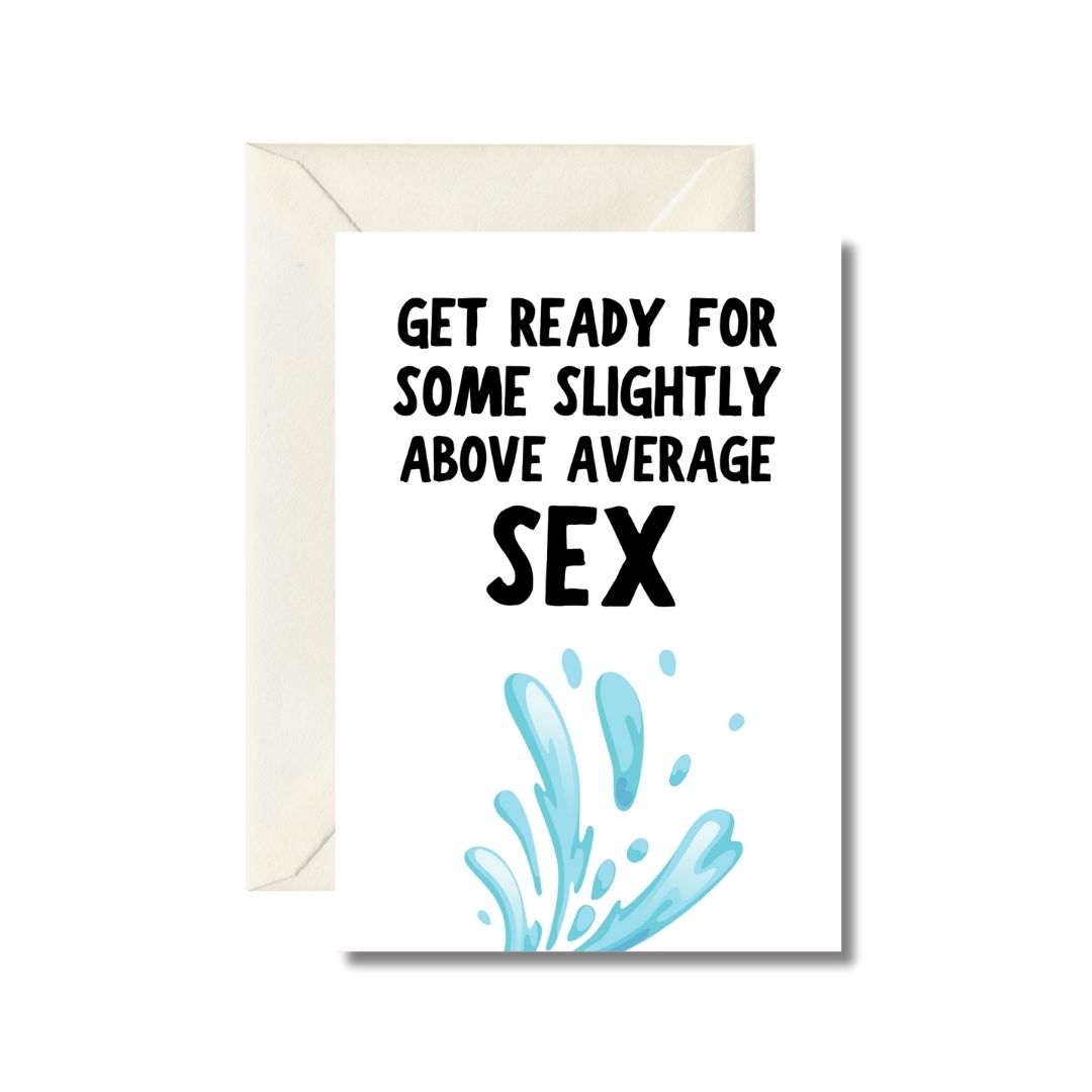 Humorous Adult Greeting Card