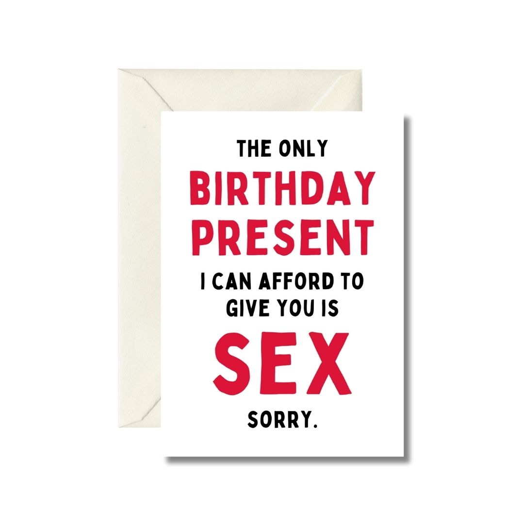 Humorous Birthday Card