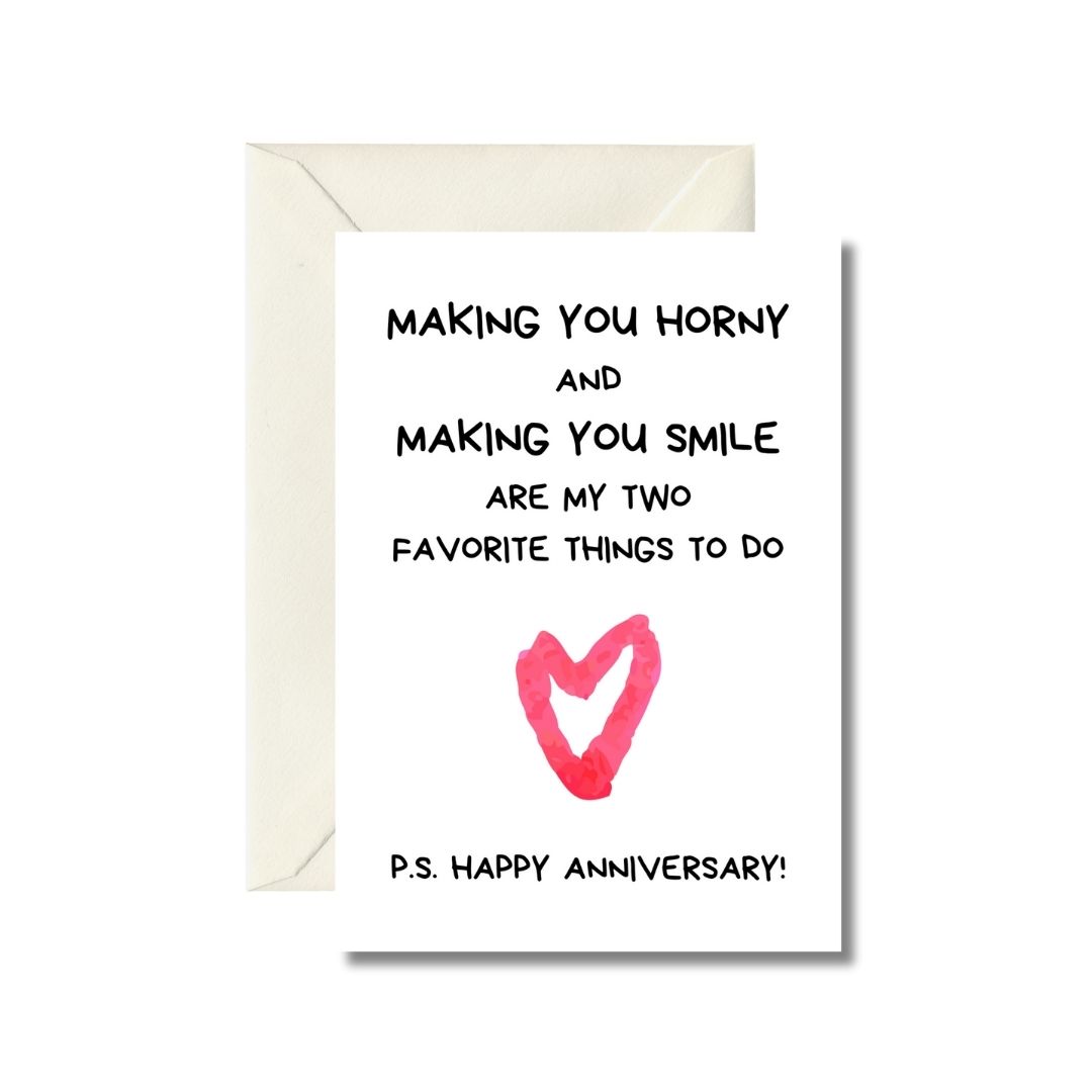 Humorous Anniversary Card