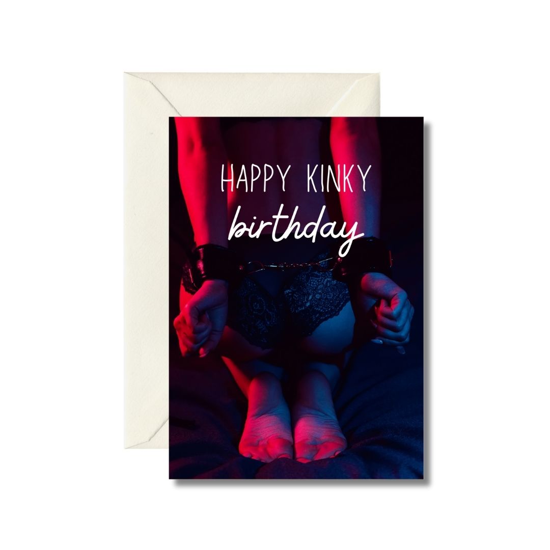 Happy Kinky Birthday Card