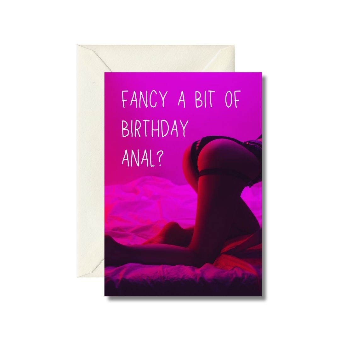 Cheeky Birthday Card