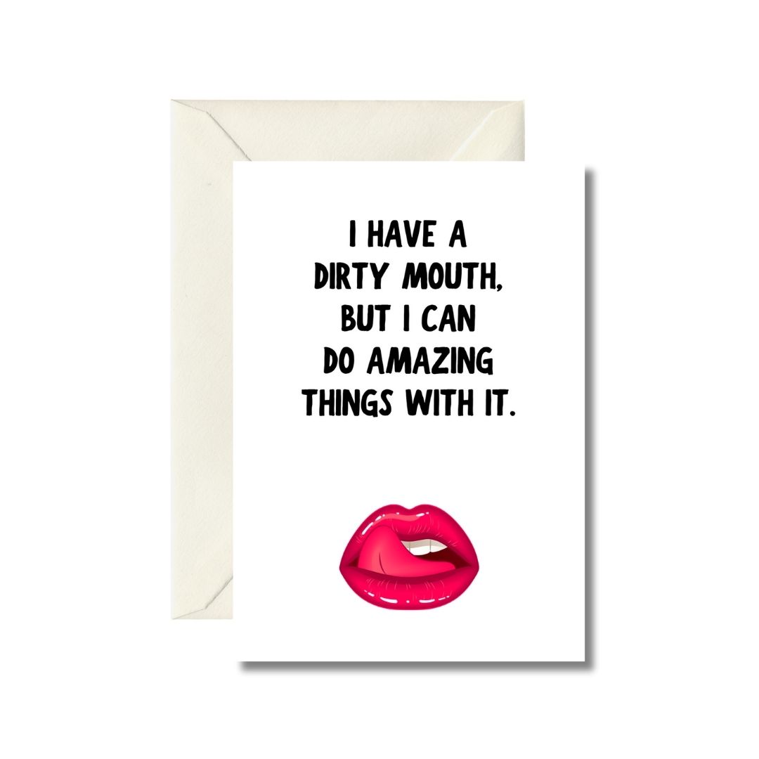 Humorous Greeting Card with Sassy Quote