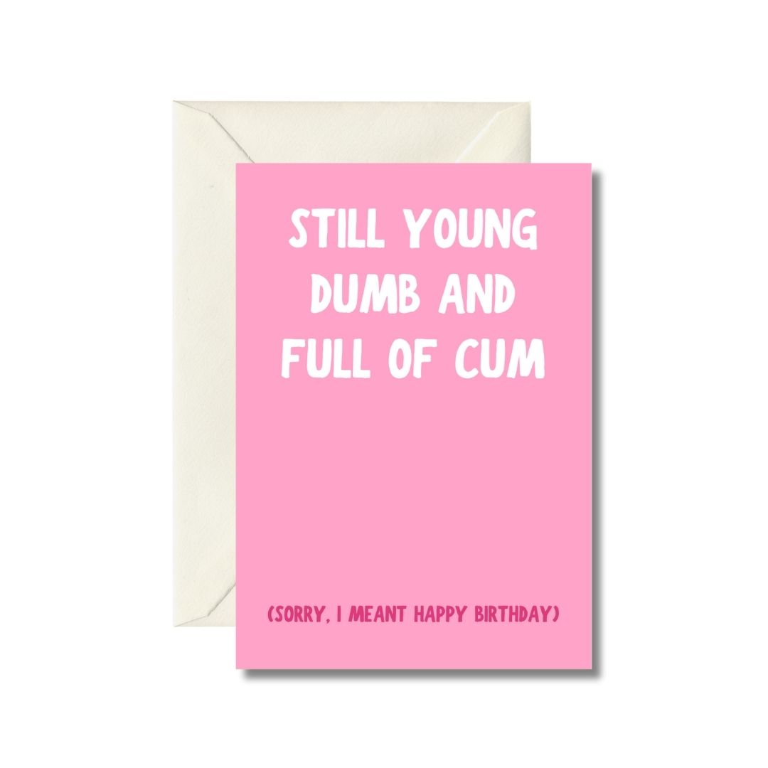 Cheeky Birthday Card