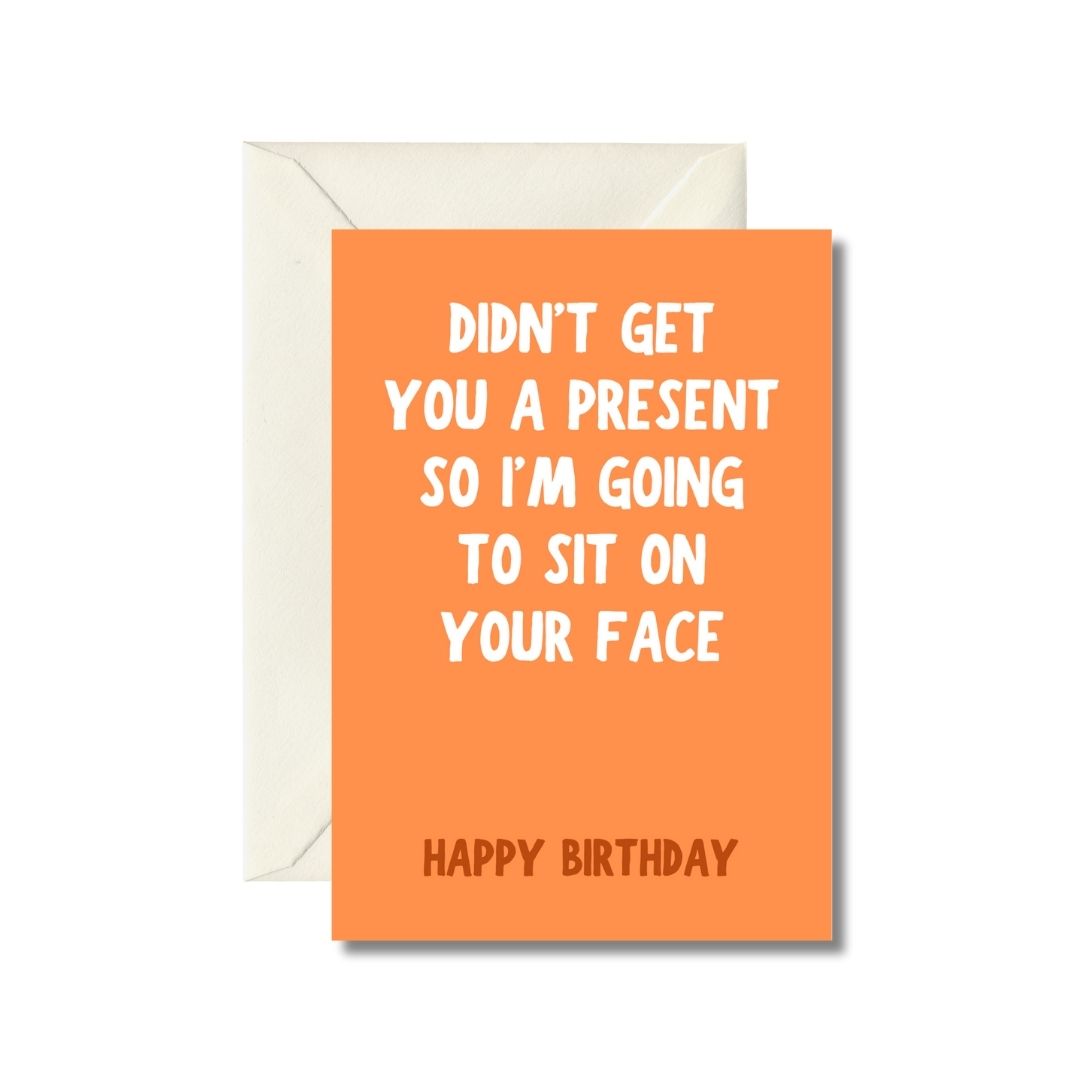 Humorous Birthday Card